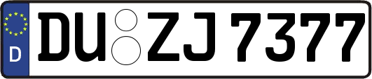DU-ZJ7377