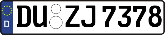 DU-ZJ7378