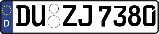 DU-ZJ7380