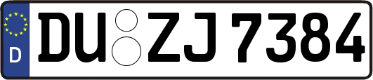 DU-ZJ7384