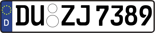 DU-ZJ7389