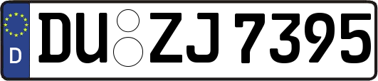 DU-ZJ7395