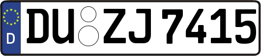 DU-ZJ7415