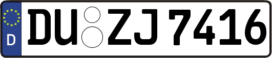 DU-ZJ7416