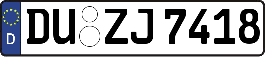 DU-ZJ7418