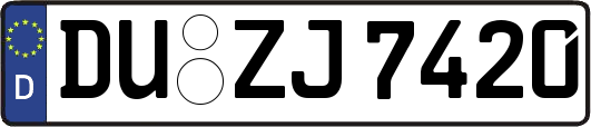 DU-ZJ7420