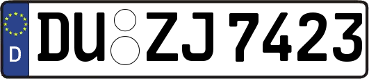 DU-ZJ7423