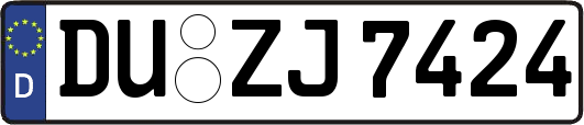 DU-ZJ7424