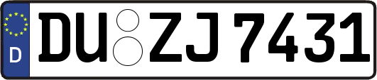 DU-ZJ7431