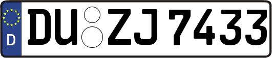 DU-ZJ7433