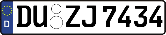 DU-ZJ7434
