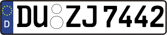 DU-ZJ7442