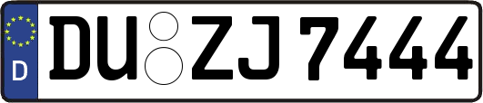 DU-ZJ7444