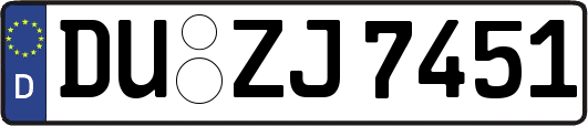 DU-ZJ7451