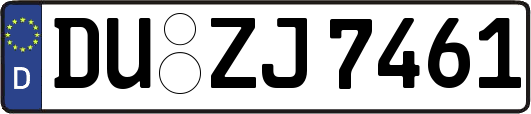 DU-ZJ7461