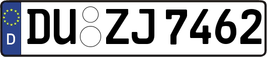 DU-ZJ7462