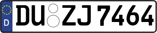 DU-ZJ7464
