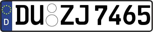DU-ZJ7465
