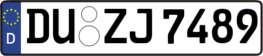 DU-ZJ7489