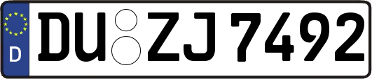 DU-ZJ7492