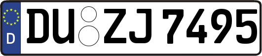 DU-ZJ7495