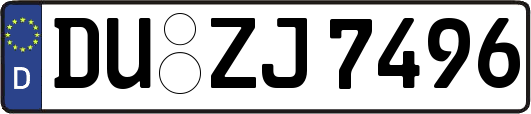 DU-ZJ7496