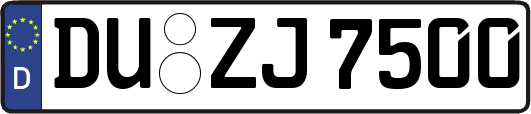 DU-ZJ7500