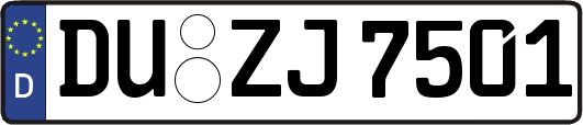 DU-ZJ7501