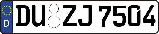 DU-ZJ7504
