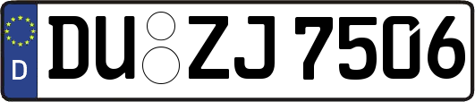 DU-ZJ7506