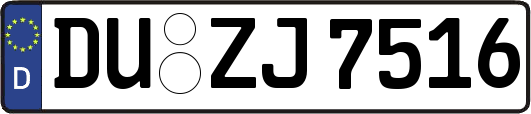 DU-ZJ7516