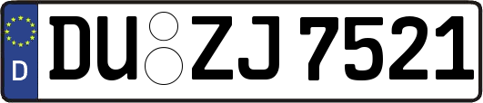 DU-ZJ7521