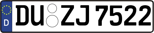 DU-ZJ7522