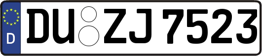 DU-ZJ7523