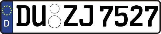 DU-ZJ7527