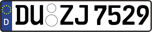 DU-ZJ7529