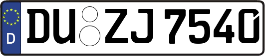 DU-ZJ7540