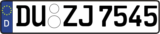 DU-ZJ7545