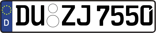 DU-ZJ7550