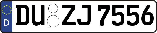 DU-ZJ7556