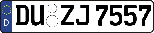 DU-ZJ7557