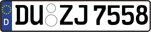 DU-ZJ7558