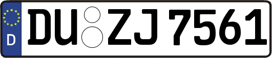 DU-ZJ7561
