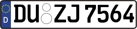 DU-ZJ7564