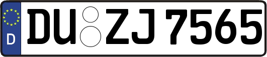 DU-ZJ7565