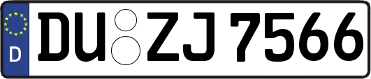 DU-ZJ7566