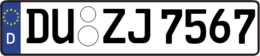 DU-ZJ7567