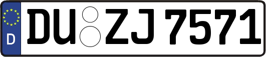 DU-ZJ7571