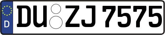 DU-ZJ7575