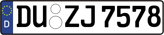 DU-ZJ7578
